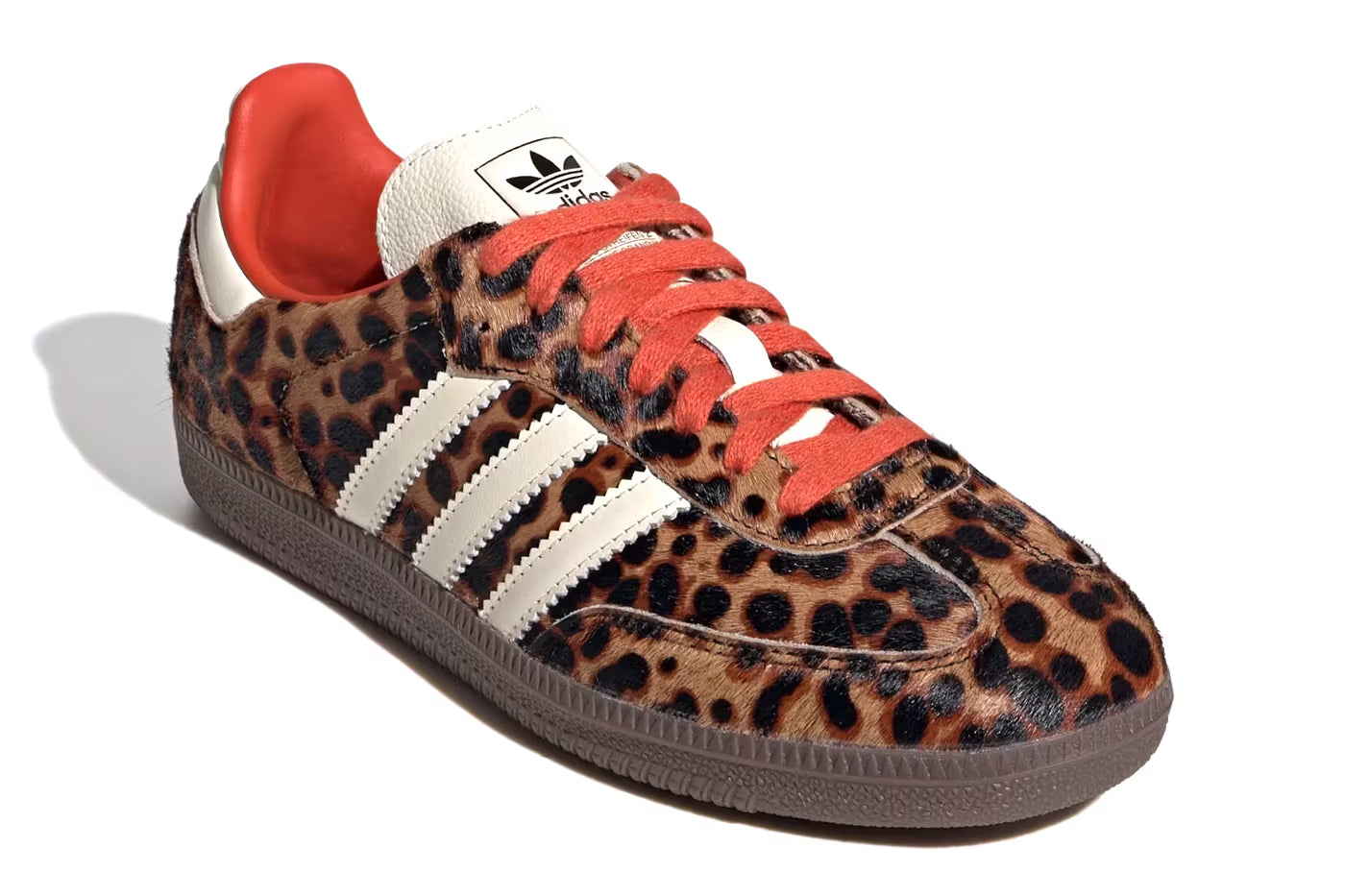 Adidas Samba OG Preloved Red Leopard (Women's) - klassy