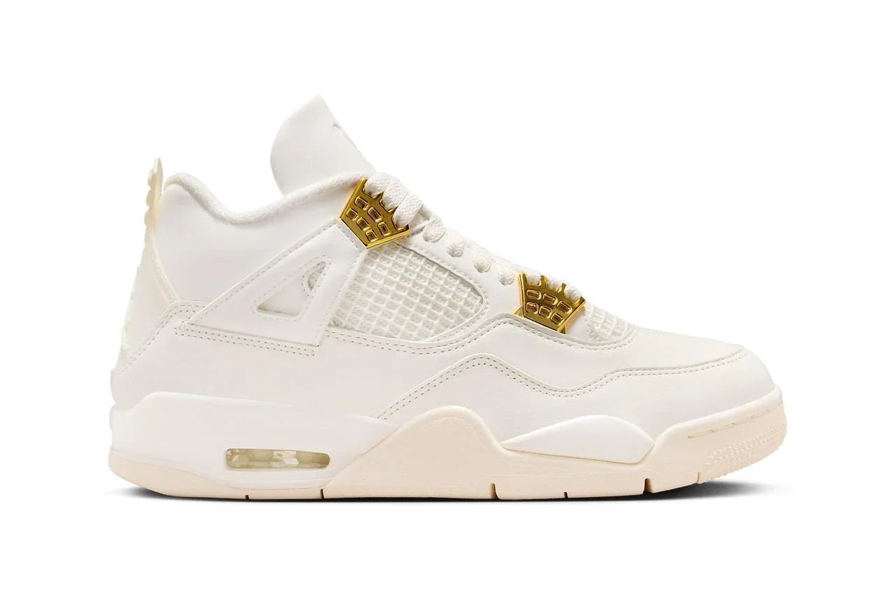 Air Jordan 4 Metallic Gold - klassy