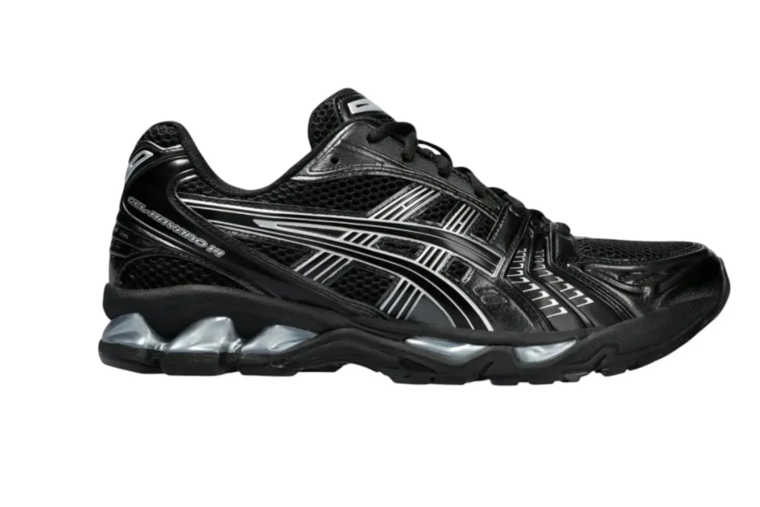 ASICS Gel Kayano 14 Black Pure Silver - klassy