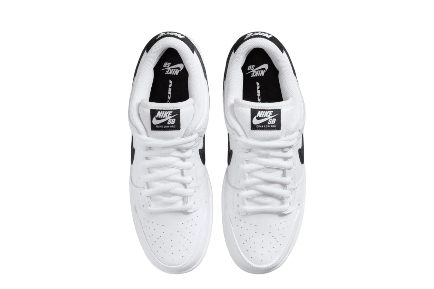 Nike SB Dunk Low Pro White Black Gum