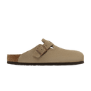 Birkenstock Boston Soft Footbed Suede Taupe
