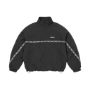 Supreme Logo Taping Track Jacket 'Black'