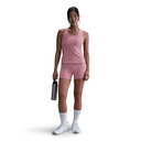 Nike Swoosh Women's Medium-support Padded Sports Bra Tank Elemental Pink/Elemental Pink/White