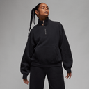 Jordan Flight Fleece Women's Quarter-Zip Top Black
