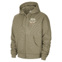 Team 31 Men's Nike NBA Jacket Neutral Olive/Hyper Crimson/Antique Brass/Hyper Crimson