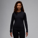 Jordan Sport Women's Long-Sleeve Bodycon Top Black