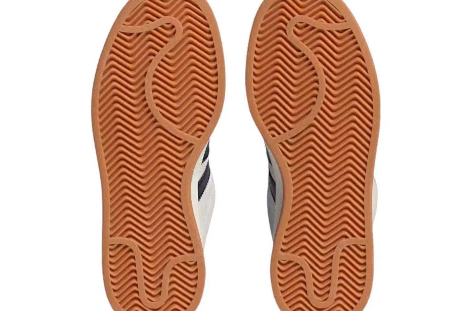 Adidas Campus Sneaker Grau mit schwarzen Streifen; von Unten
