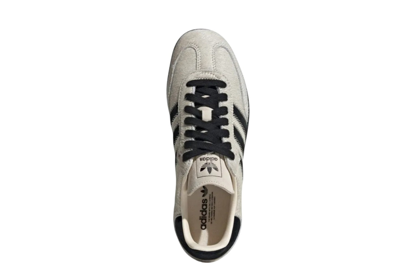 adidas Samba OG Wonder White Black Pony - oben ansicht