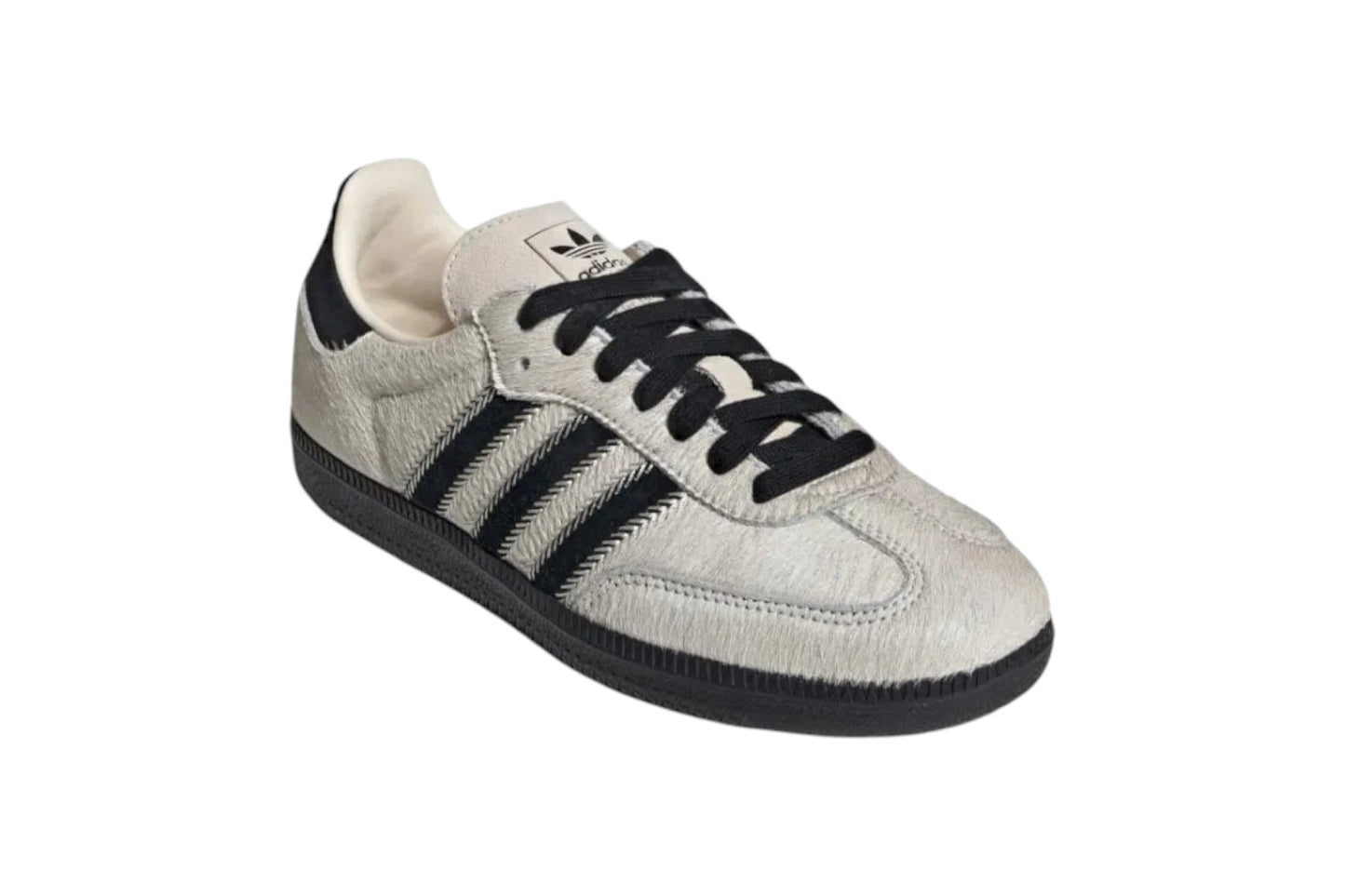 adidas Samba OG Wonder White Black Pony - seiten ansicht (links)