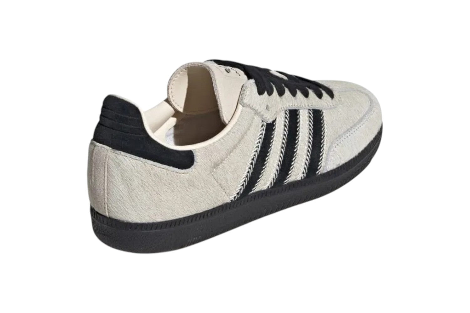 adidas Samba OG Wonder White Black Pony - seiten ansicht (rechts)