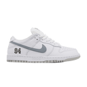 Nike SB Dunk Low Supreme 94 White Metallic Silver