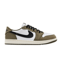 Jordan 1 Retro Low Medium Olive Summit White Sail Black