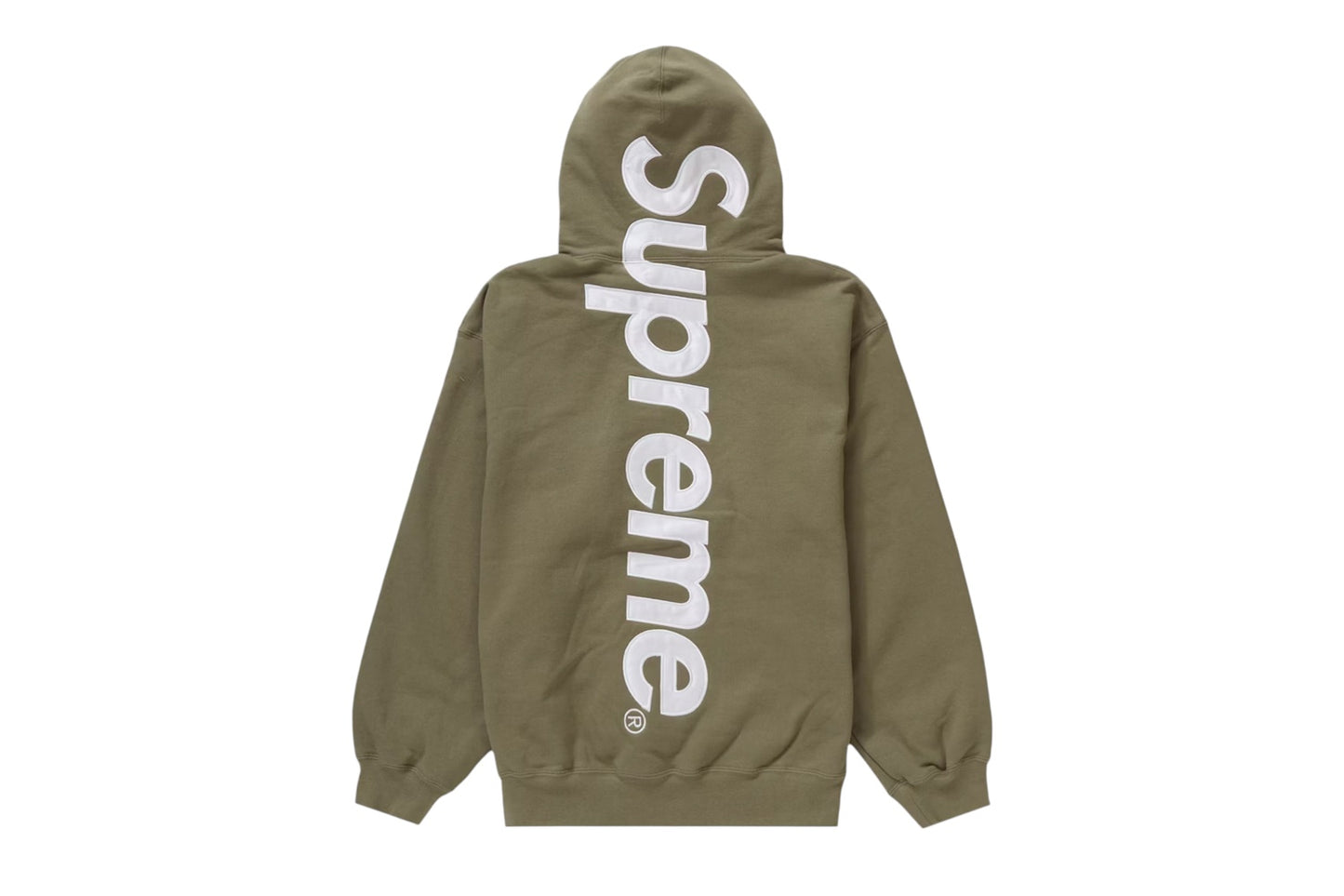 Supreme Satin Appliqué Hooded Sweatshirt (FW23)