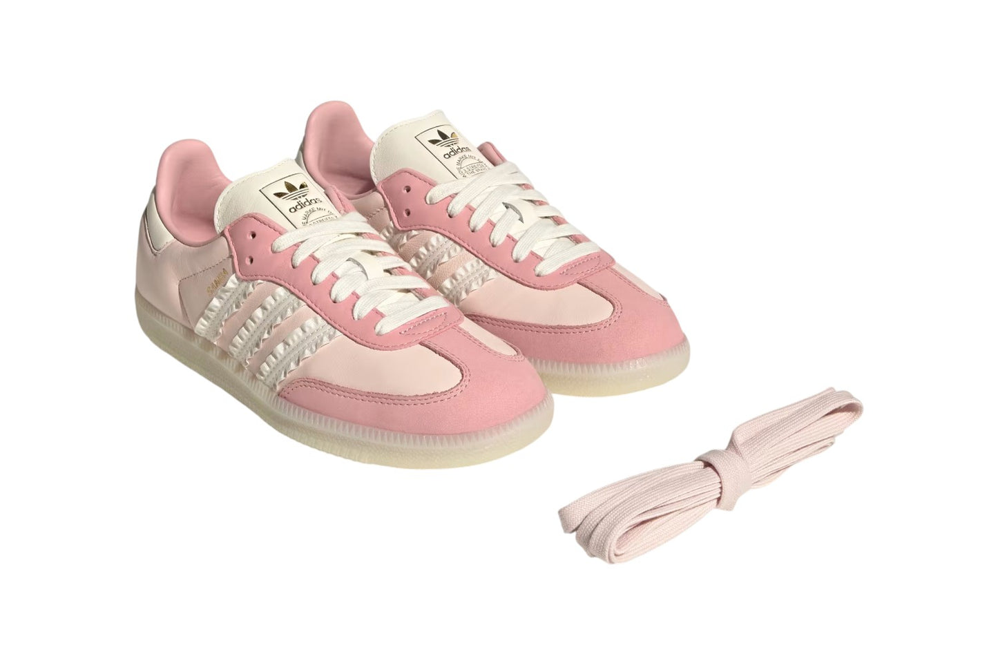 Pack de rayures à volants Adidas Samba Wonder Mauve